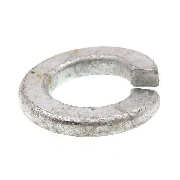 Prime-Line Medium Split Lock Washers, 3/8 in., Hot Dip Galvanized Steel, 100PK 9082288